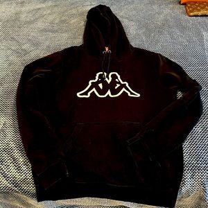 Kappa black hoodie great condition